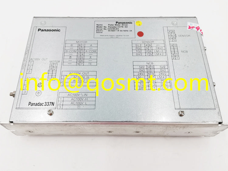 Panasonic motor driver 337N-02 SMT spare part for panasonic SMT machine